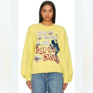 DAYDREAMER Rolling Stones Here Comes The Stones Crew sweatshirt
